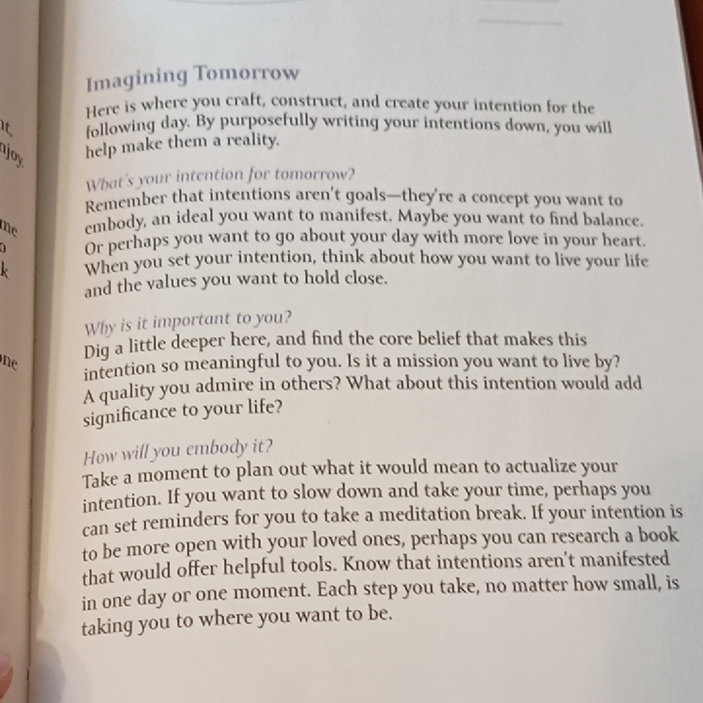 Today with Intention Lavender Guided Journal - Picture 3 of 7